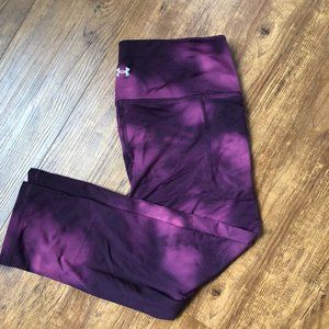 UA Meridian Crop Tie Dye Leggings